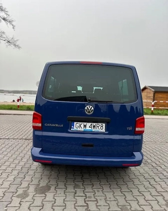 Volkswagen Caravelle cena 89900 przebieg: 167000, rok produkcji 2014 z Chodzież małe 67